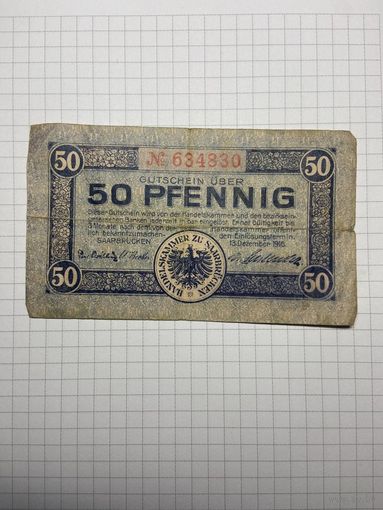 50 пфенигов (нотгельды) г. Германия.-2012