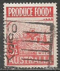 Австралия. Продукты питания. Пшеница. 1953г. Mi#227.