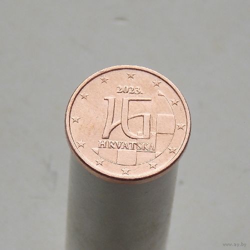 Хорватия 1 евроцент 2023