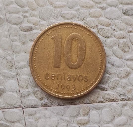10 сентаво 1993 года Аргентина.