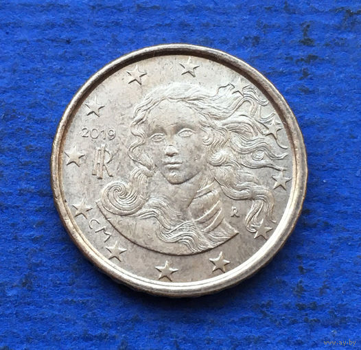 Италия 10 евроцентов 2019