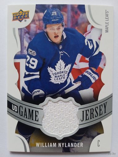 Хоккейная карточка НХЛ джерси William Nylander (Торонто)