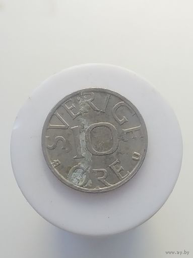 10 эре Швеция 1980 год лот 43