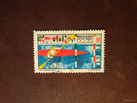 Италия 1971 г.Чемпионат мира по гребле на каноэ./16а/