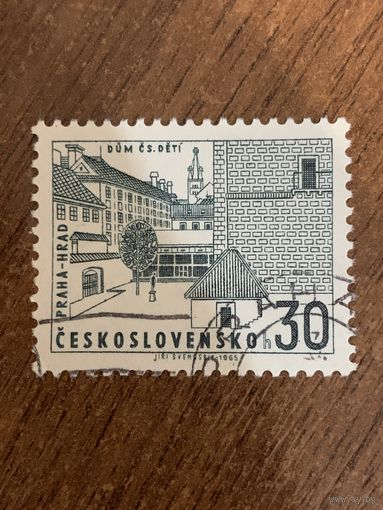 Чехословакия 1965. Прага. Марка из серии