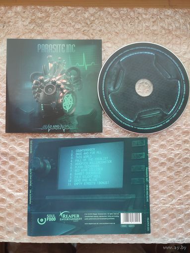 PARASITE INC. - Dead And Alive CD (2018)