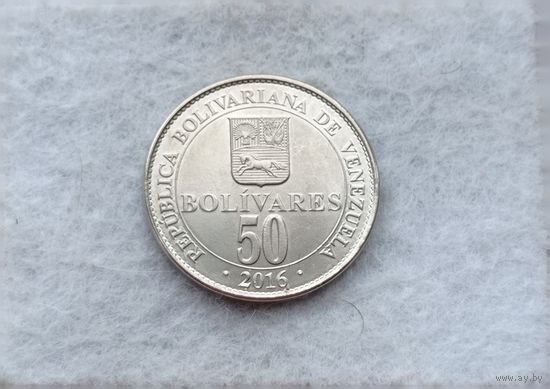 Werty71 Венесуэла 50 боливаров 2016