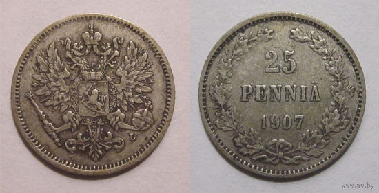25 пенни 1907
