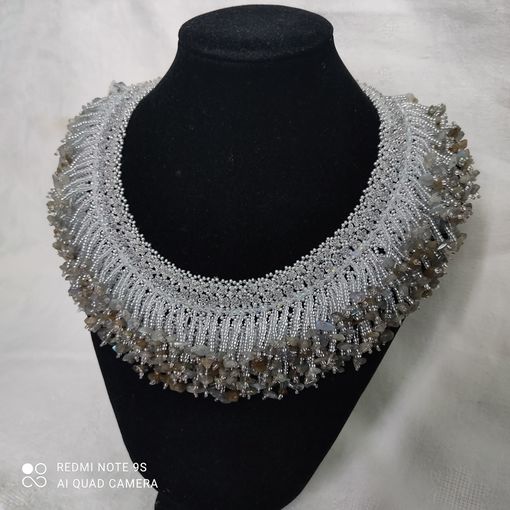 Колье Браслет Лабродорит