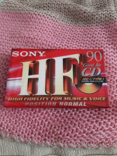 Кассета  SONY HF 90.