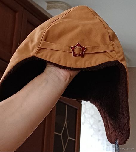 Шапка детская со звездой, СССР. Отличное состояние!