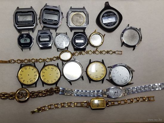 Корпуса с хранения есть редкие+пара не ношеных часов За вашу цену!!