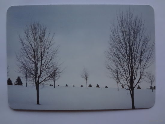 Календарик 1997 г. Белавиа.