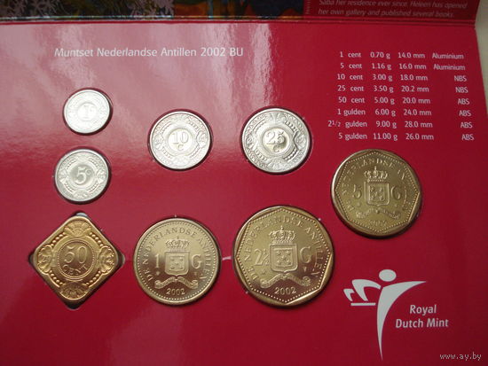 2002 Нидерландские Антиллы годовой набор