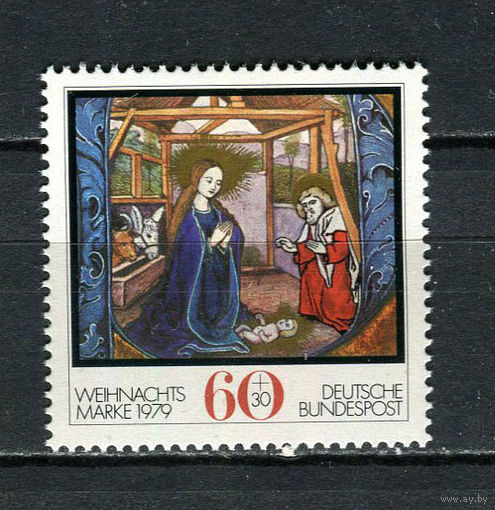 ФРГ - 1979 - Рождество - [Mi. 1032] - полная серия - 1 марка. MNH.  (Лот 100FS)-T25P26