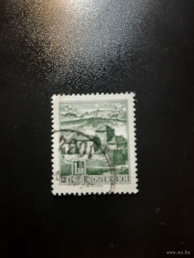 Австрия. Архитектура. 1967г. гашеная