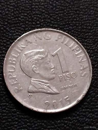 Филиппины 1 песо 2015г.