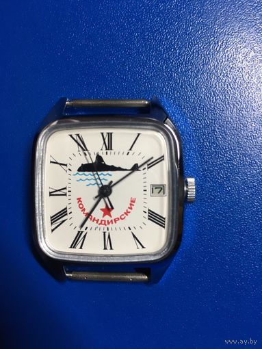 Часы Ракета командирские, не ношеные, состояние