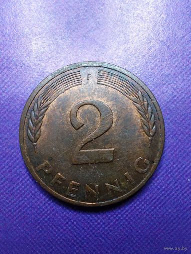 2 пфеннинга 1978 F