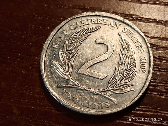 Восточные Карибы 2 цента 2008