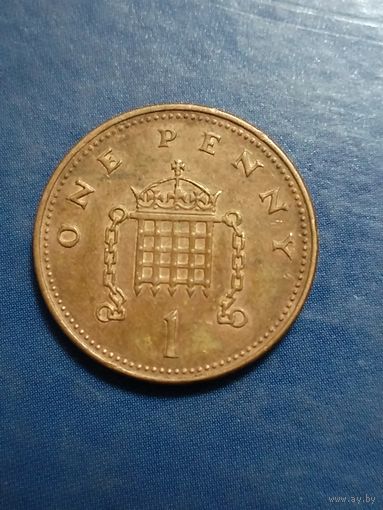 Великобритания 1 пенни 2008