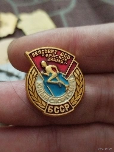 Юный спортсмен дсо красное знамя,бсср