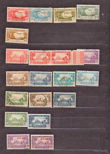 ФРАНЦУЗСКИЕ КОЛОНИИ И ТЕРРИТОРИИ! СБОРНЫЙ ЛОТ! Встречаются наклейки и следы от них!