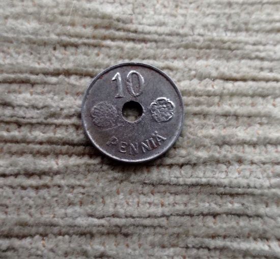 Werty71 Финляндия 10 пенни 1943 железо