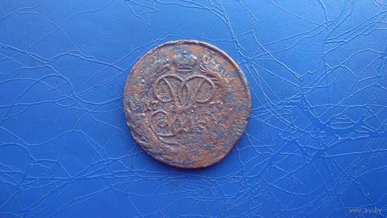 2 копейки 1759 перечекан                                                                                                                    (4960)