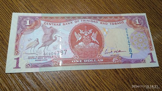 Тринидад и Тобаго 1 доллар 2006 год UNC