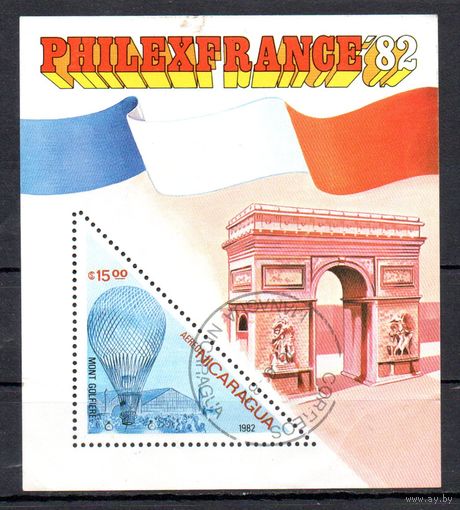 Воздухоплавание Никарагуа 1982 год 1 блок