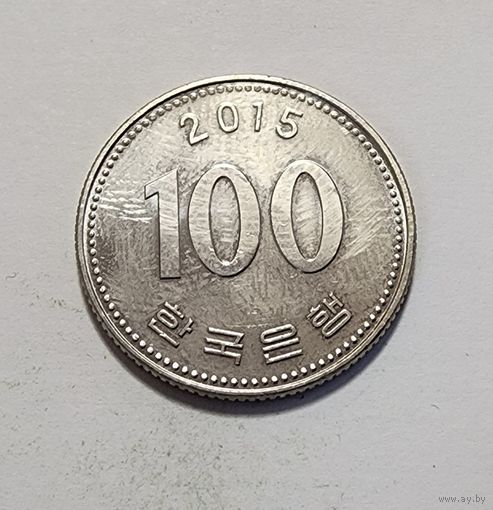Южная Корея 100 вон, 2015