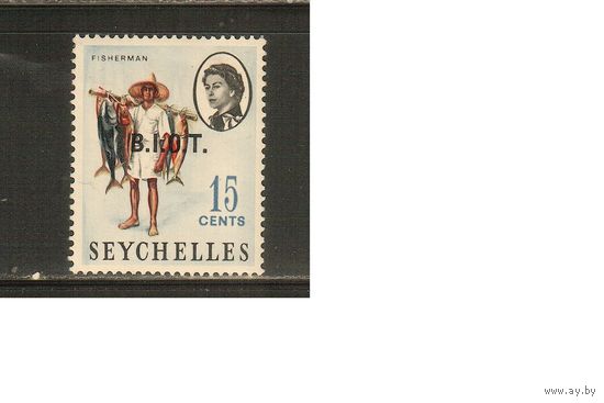 БИОТ-1968(Мих.3) , **   ,  Морская фауна, Рыбы, Надп.