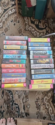 Картриджи на сегу