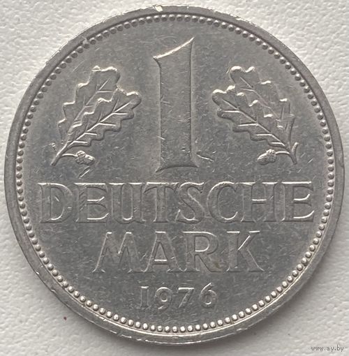 Германия 1 марка 1976 г. F