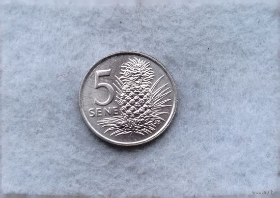 Werty71 Самоа и Сисифьо 5 сене центов 2000 Ананас