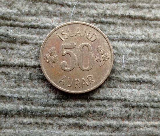 Werty71 Исландия 50 Эйре оре Эре 1973