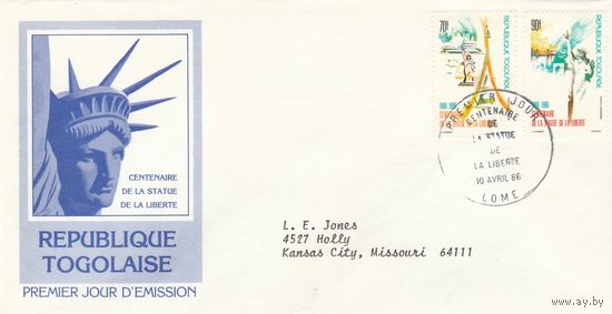 КПД Того ,,Статуя свободы,, 1986г