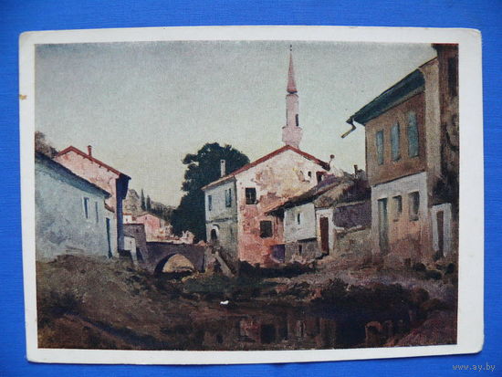 Куприн А. В., Бахчисарай. Чурук-Су. Вечер, 1958, чистая.