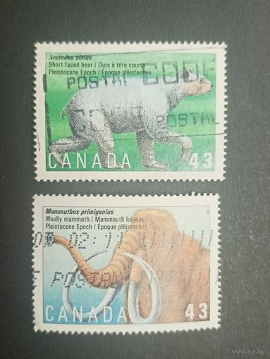 Канада 1994. Доисторические млекопитающие
