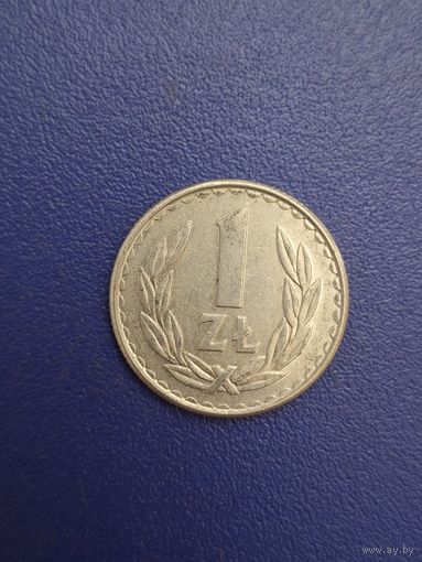 Польша 1 злотый 1986 года