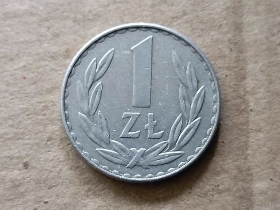 Польша 1 злотый, 1978г."MW" (U-)