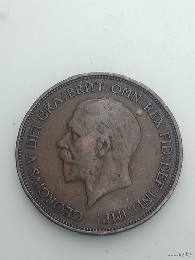 Великобритания 1 пенни 1936 года .