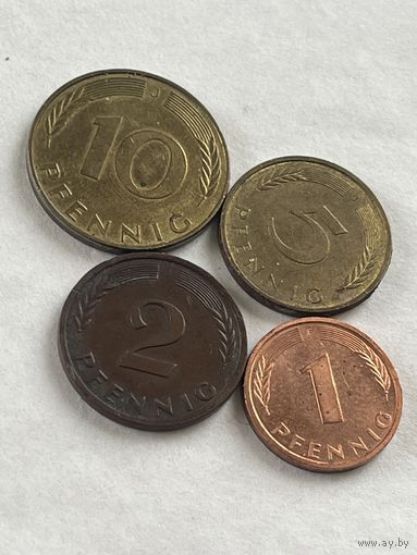 ФРГ 4 монеты