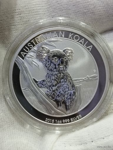 Австралия "Коала" 2015 г. Серебро "1 Oz".