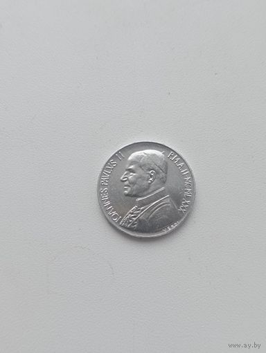 ВАТИКАН 10 лир 1980 год
