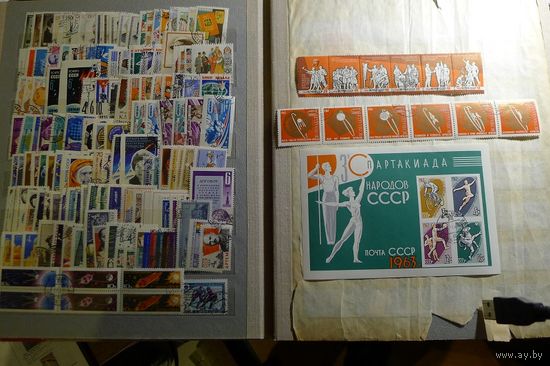 СССР-1963 (Заг.2717-2883) гаш., Хронология, Весь 1963 год(все марки и блок), полный комплект