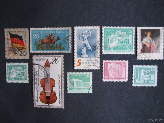 Лот марок ГДР - 1