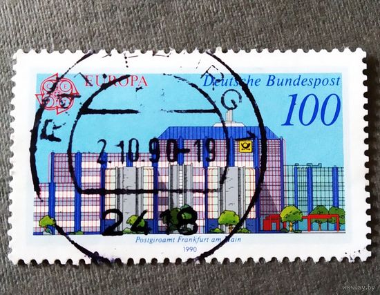 Марка Германия 1990 год