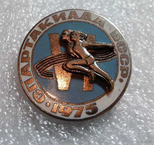 Значок. 6 Спартакиада БССР 1975 год #0068